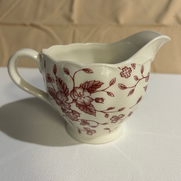 Vintage Bouquet Pink Creamer - Picture 1 of 9